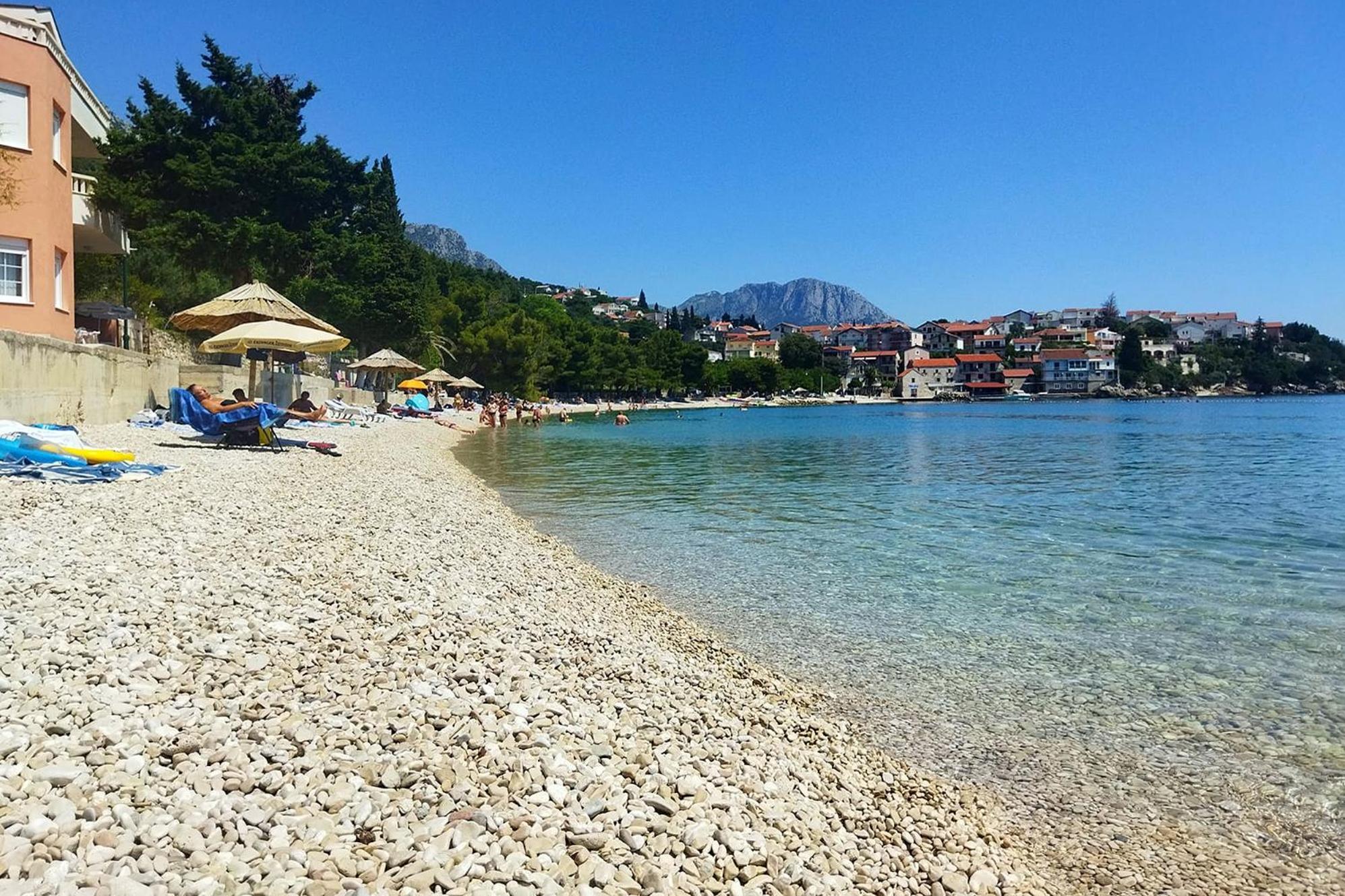 Apartments By The Sea Podaca, Makarska - 515 מראה חיצוני תמונה